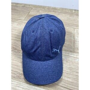 PUMA Flexfit Blue Stretch Fit Hat Cap Men’s Athletic Logo Baseball Golf L/XL